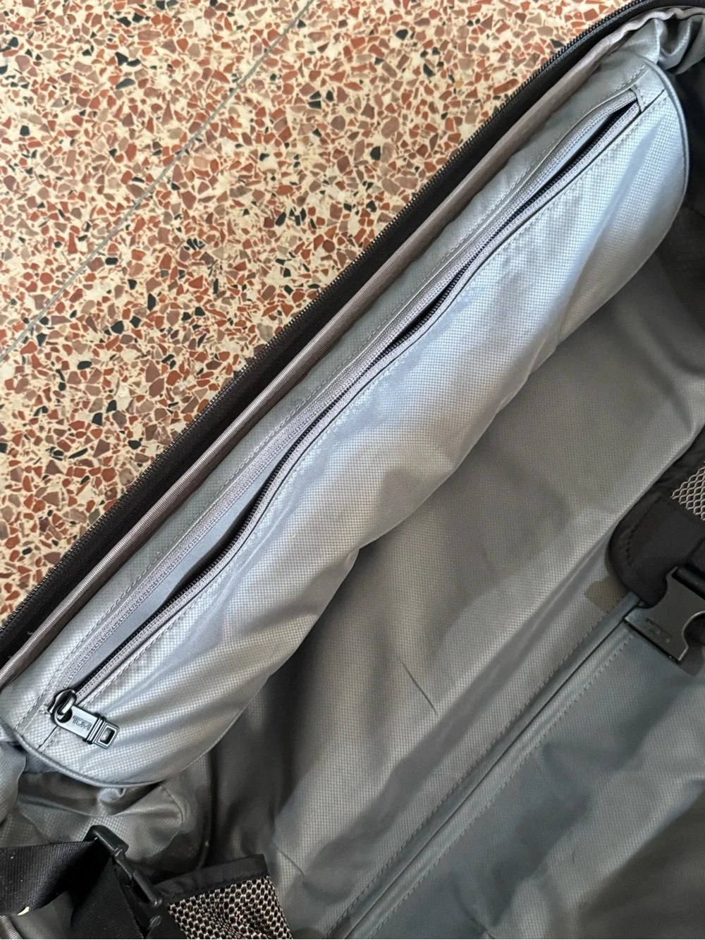 Tumi Black Rolling Carry-On Travel Suitcase